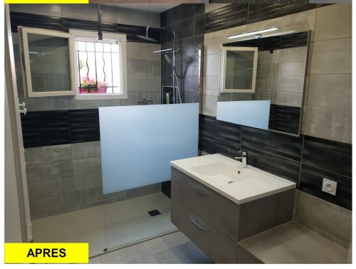 Rénovation de salle de bain complète à Rieux-Minervois